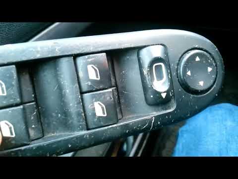 Замена, ремонт кнопок стеклоподъемника Peugeot 307