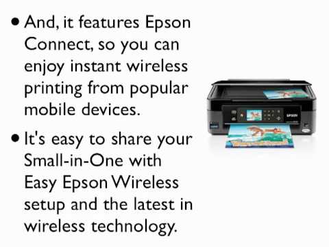 Epson Stylus NX430 Wireless All-in-One Color Inkjet Printer, Copier, Scanner