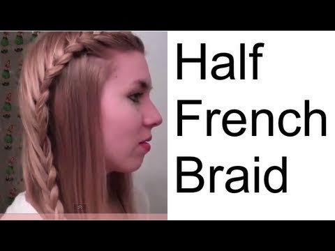 French Plait Hairstyles Youtube