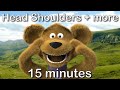 Head Shoulders Knees and Toes | 15 minutes compilation from tinyschool!