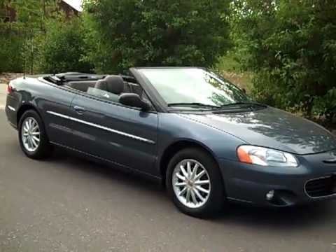 Chrysler Sebring 2002 Convertible Problems