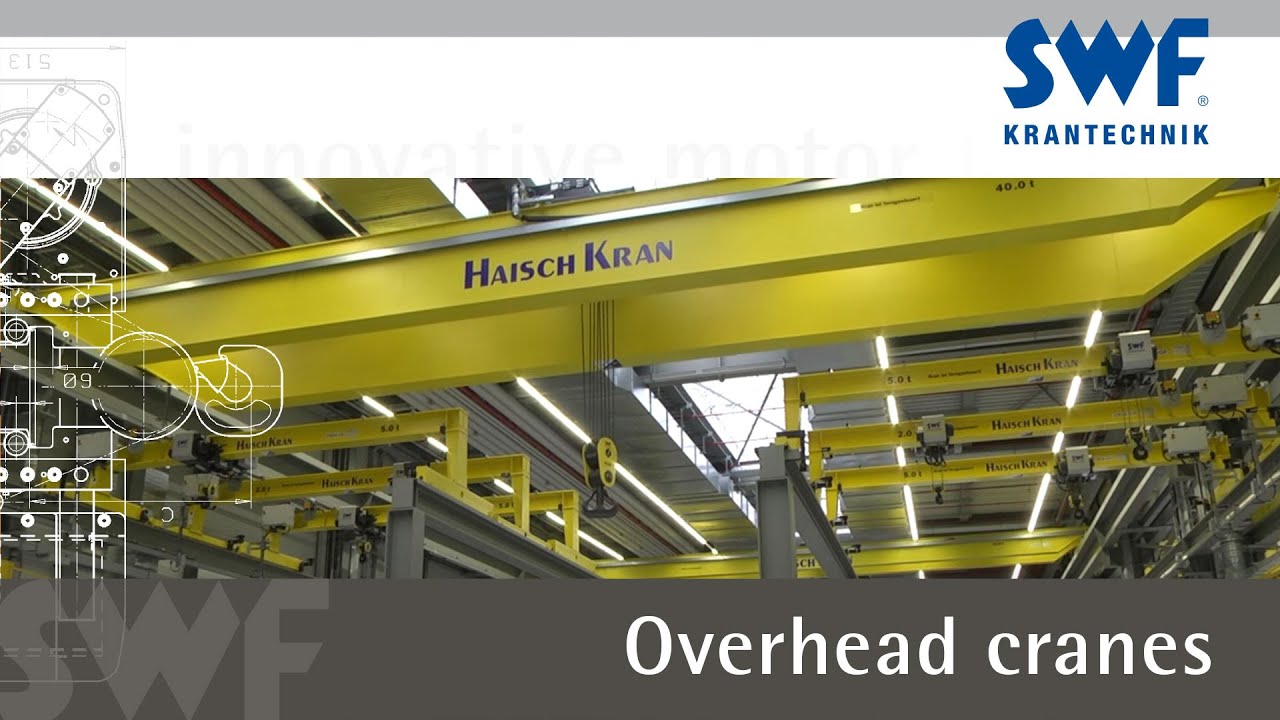 Saving time and energy when handling loads: Overhead cranes with innovative motor technology