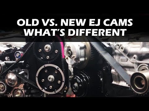 Old VS. New EJ Cam and Timing Belt Comparison & What to Look For.