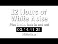 12 Hours of White Noise (Static) in Stereo. Favorite it for the future. Studying Sleep Tinnitus