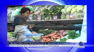 Legisladores buscan bajar el impuesto a los comestibles en Kansas
