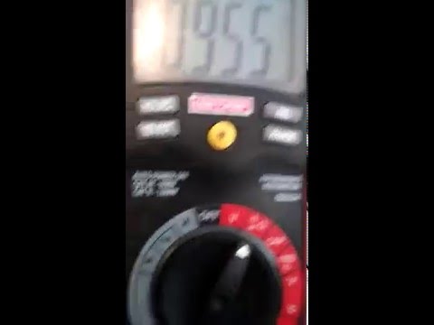 Land Rover Discovery 1 ABS sensor test multimeter