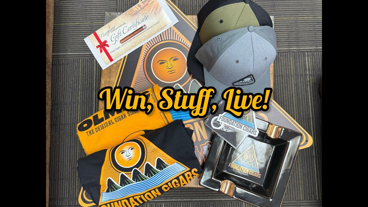 Win, Stuff, Live! – Foundation Cigars’ Final Week!