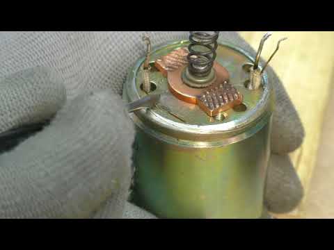 Repair of the retracting starter relay. Useful advice of an auto electrician