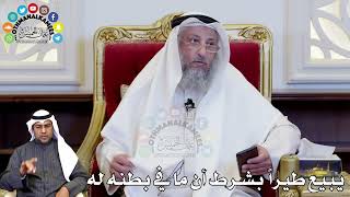 82 - يبيع طيراً بشرط أن ما في بطنه له - عثمان الخميس