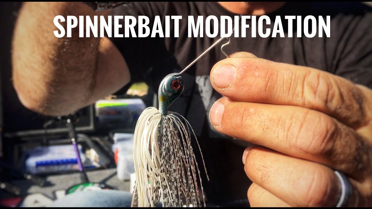 Spinnerbait Tip for Open Eye Line Ties Bass Fishing Video