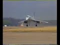Concorde-From the cockpit, Take-off and landing.