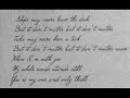 Melody Gardot - My One and Only Thrill (w/ lyrics)