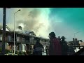 House on FIRE in DOVER KENT UK Barton Road