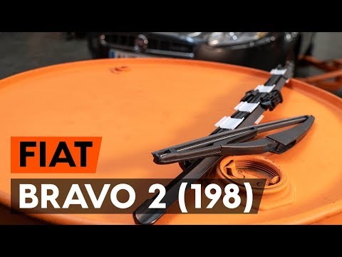Как заменить щётки стеклоочистителя на FIAT BRAVO 2 (198) (ВИДЕОУРОК AUTODOC)