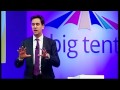 Ed Miliband speaking at Google's Big Tent event