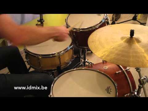 Lignum Drums jazzkit / high tuning, recording session