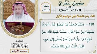 291- باب الصلاة في مواضع الإبل - كتاب الصلاة - صحيح البخاري - عثمان الخميس