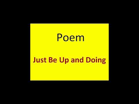 English Reader Book Class V Unit -3 Where there’s a Will…Poem -Just Be Up and Doing