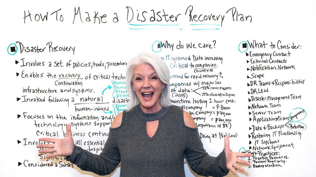 How to Make a Disaster Recovery Plan