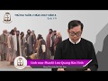 Lời Chúa - Thứ Hai Tuần V Mùa Chay A - 30/03/2020