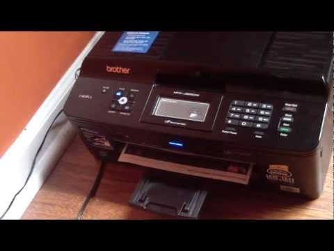 BROTHER WIFI PRINTER MFC-J825DW PART 2 REVIEW Duration: 20:38. Total Views: 25,659