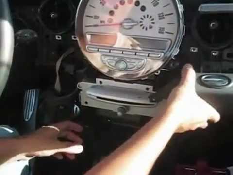 R) MINI Cooper Speedometer and Radio Removal How-To