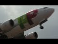 TAP Airbus A310 Low Pass Turn - Portugal Airshow 2007, Evora (Uncut HD Version)
