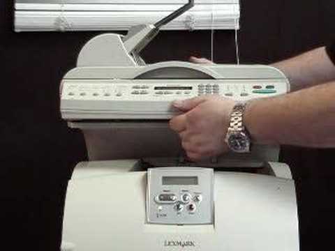 Lexmark T630 Copier printer fax scanner. Duration: 1:37. Total Views: 4,956