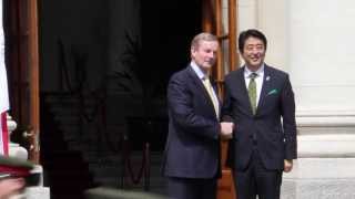 An Taoiseach Enda Kenny Meets Shinzō Abe, Prime Minister of Japan