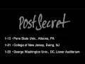 New Trailer for Frank Warren's PostSecret 2009 Event Tour.