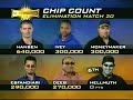 Gus Hansen devient fou ! Il joue sans regarder ses cartes !