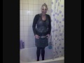 Davina in the shower