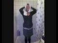 Davina in the shower