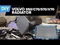 Byta kylare och kylarvätska på Volvo 850 turbo