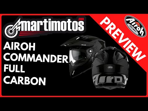 Video of AIROH COMMANDER CARBON GLOSS