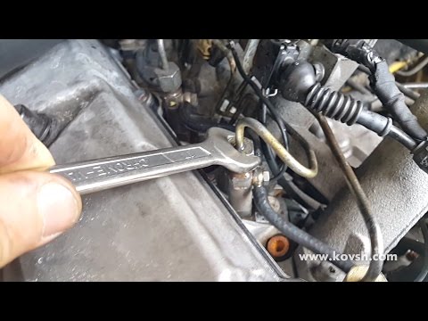 Работа одноступенчатой форсунки на Mercedes Benz Sprinter OM602 Работа одноступенчатой форсунки на Mercedes Benz Sprinter OM602
