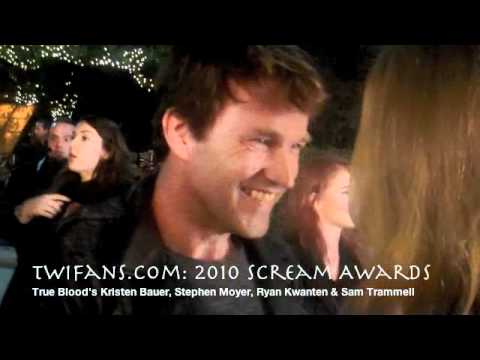 2010 on the SpikeTV red carpet for the Scream Awards Kristen Bauer says