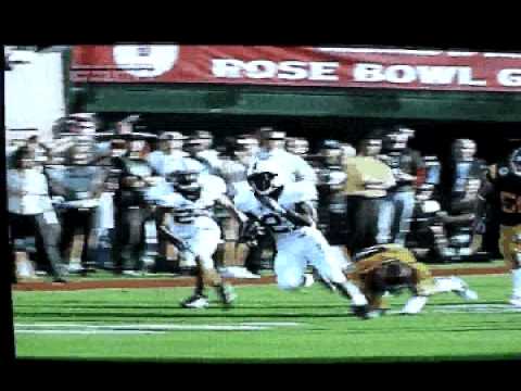 taylor mays big hit rose bowl 2009 taylor mays big hit rose bowl 2009