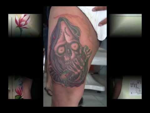 Heart or Upper Back Big Tattoo Designs Learn Tattoo Reaper Color Tattoo By 