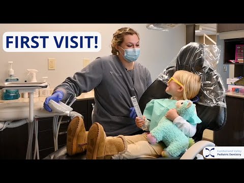 What happens during child's first dental visit
