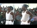 Winners of the Drama festivals entertain the president