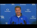 Kentucky Wildcats TV: Coach Cal Press Conference