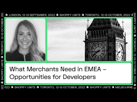 What Shopify Merchants Need in EMEA - Opportunities for Developers