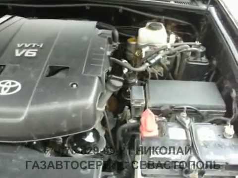 Toyota Land Cruiser V6 VVT-i установка газа ГБО-4 пропан на автомобиль в Севастополе