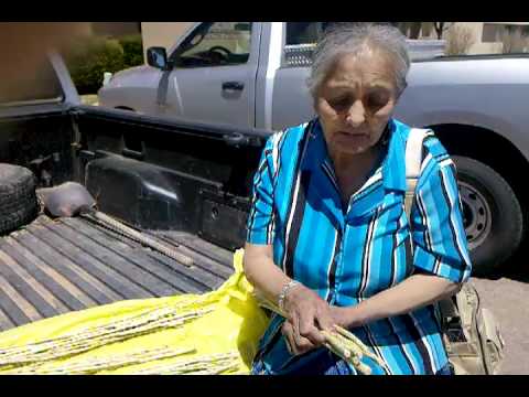 Grandma Dan Talks About Navajo Stirring Sticks