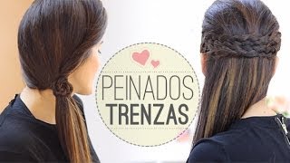 Peinados fáciles con trenzas