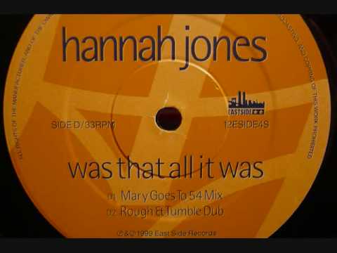 Hannah Jones - Was That How It Was