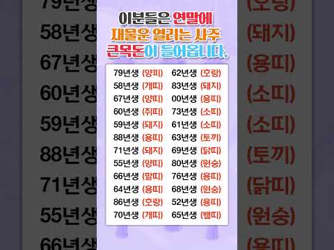 正しい干支と誕生日の選び方で年末の富運を高めるポイント サムネイル