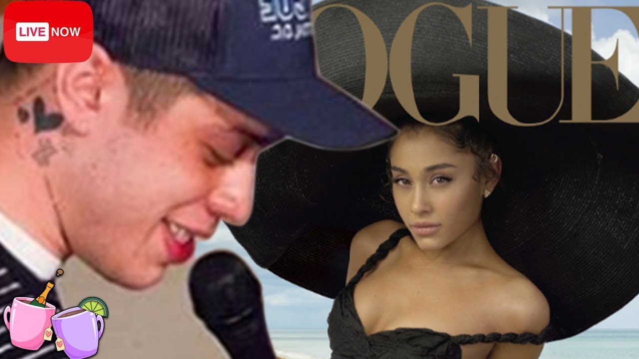 Pete Davidson shades Ariana Grande for Spray Painting herself brown on New Vogue Cover