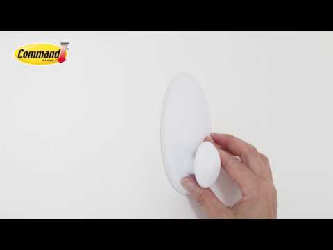 Command Adhesive Clothes Hanger 1 Pack - White